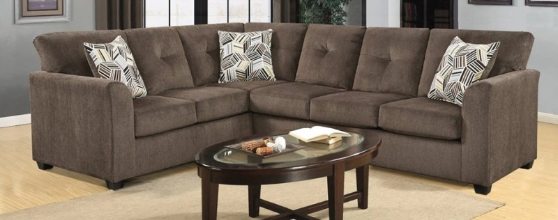 Kennedy Chocolate 2Pc Sectional 0